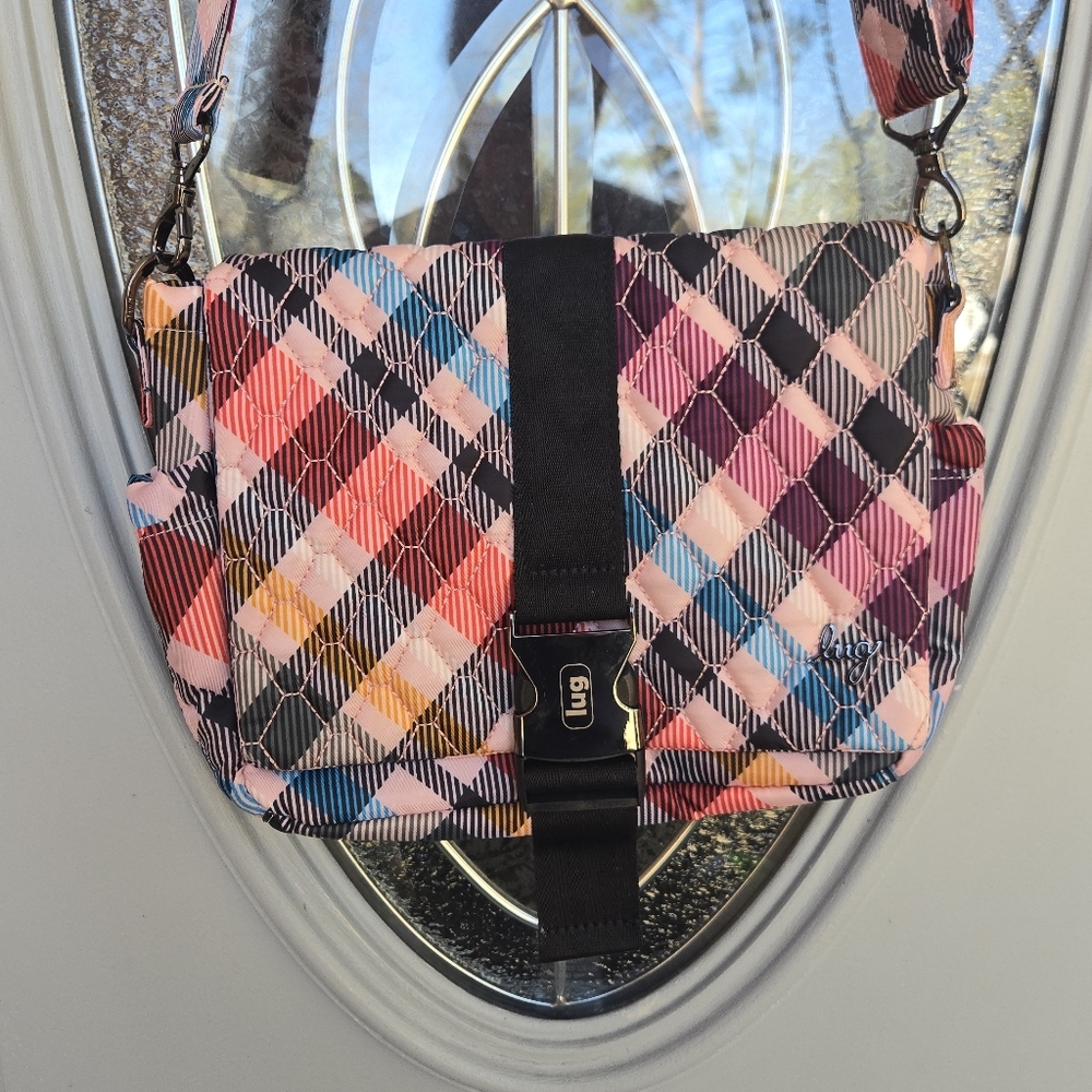 LUG Harness Bag Quilted Plaid